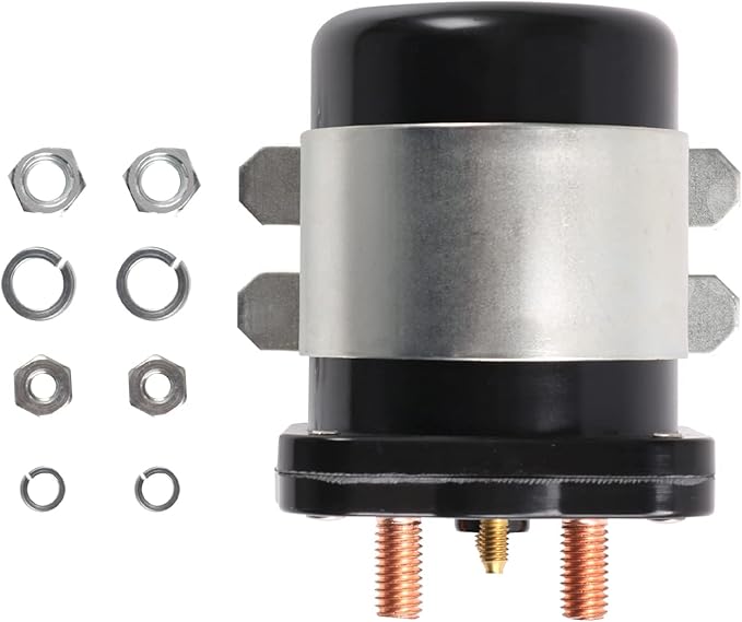 Heavy Duty 48V 4 Terminal Solenoid Heavy Duty 48V Solenoid Relay Switch - Image 7