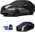 12-Layer Custom Fit Car Cover for Tesla Model X, Upgraded Waterproof by FocusonQualityServiceHear