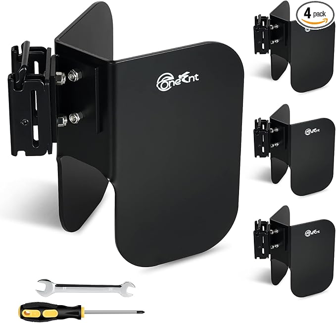 4 Pack E-Track Wheel Chock for E-Track System |E Track Motorcycle Wheel chocks by Onesnt