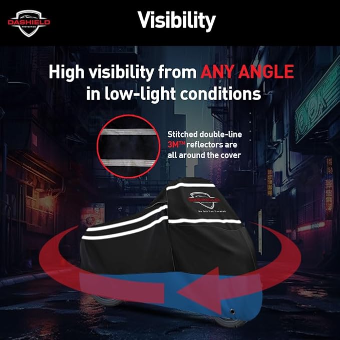 Ultimum Series Motorcycle Cover Waterproof All Weather Protection Universal - Image 7