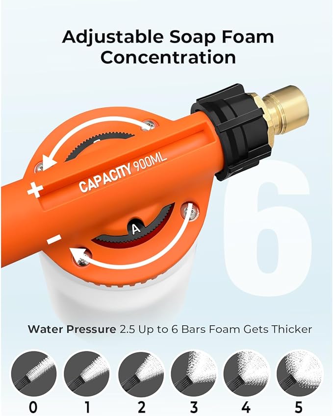 Car Wash Foam Gun + Microfiber Wash Mitt - Image 4