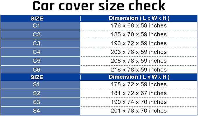 6 Layer Heavy Duty SUV Car Cover Waterproof All Weather Protection - Image 6