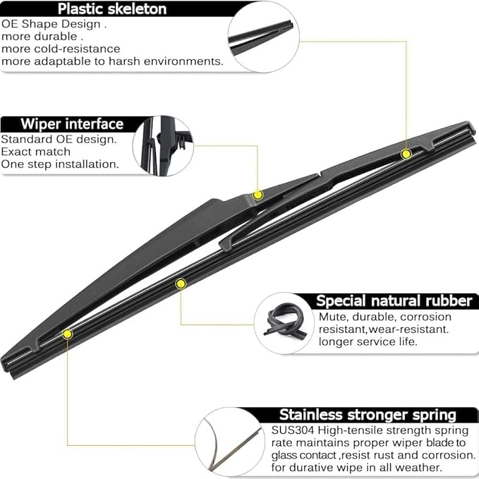 AUTOBOO 22"+21" Windshield Wipers - Image 3