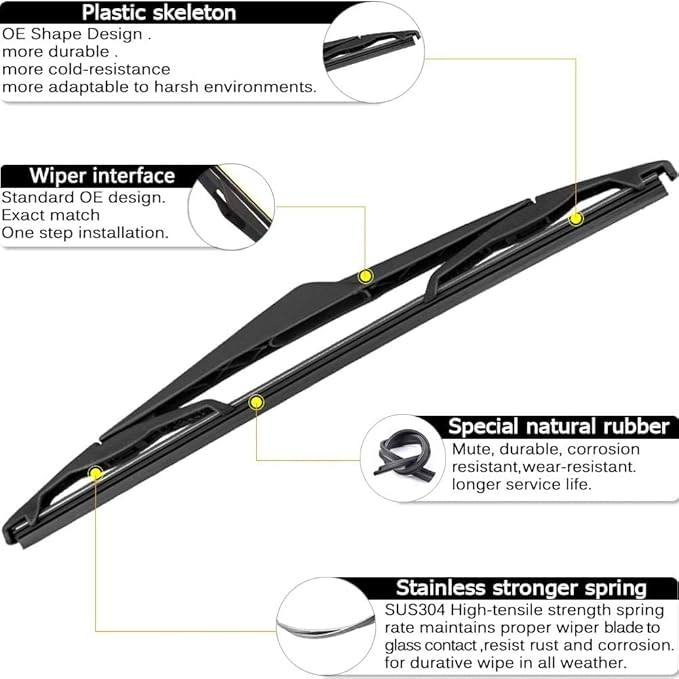 AUTOBOO 28"+28" Windshield Wipers - Image 5