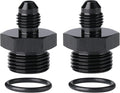 4AN Male Flare to 8AN ORB O-ring Boss Fuel Pump Rail Adapter Fitting Aluminum by Podavelle