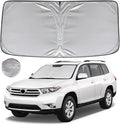 KAYZT Windshield Sun Shade for 2008-2013 Toyota Highlander Foldable Sunshade by KAYZT