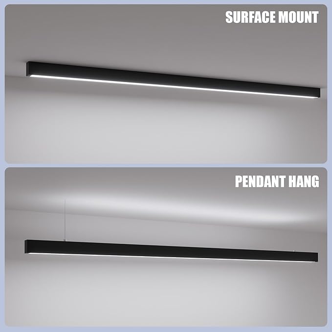 8FT LED Linear Light, 100/90/80/70/60W Up and Down Light, 3000/4000/5000K CCT - Image 7