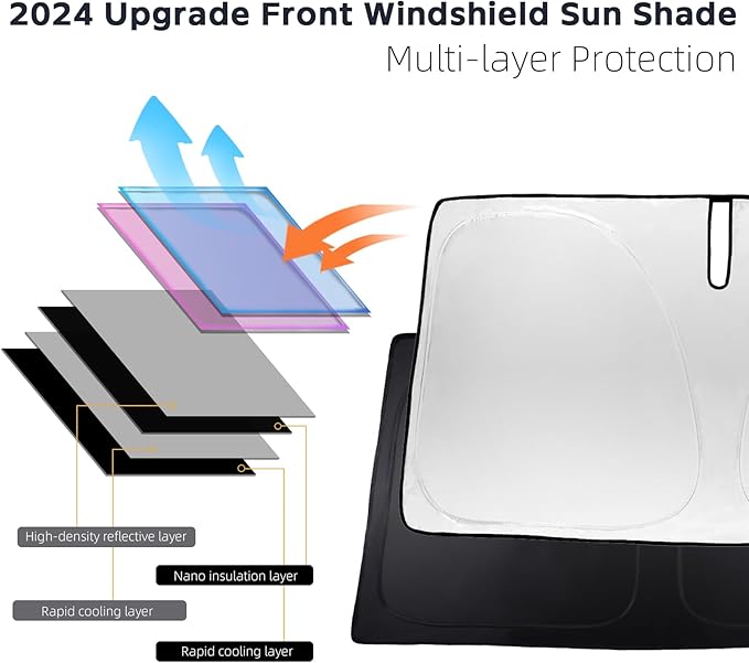 for F150 Sunshade Windshield Sun Shade - Image 7