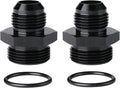 12AN Male Flare to 16AN ORB O-ring Boss Fuel Pump Rail Adapter Fitting Aluminum by Podavelle