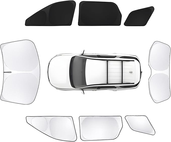 8pcs Car Window Shades for Nissan Pathfinder2022-2025 Accessories, Windshield by Unknown