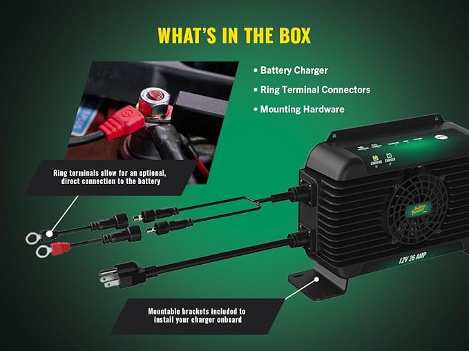 Battery Tender PowerPlus 12V, 26 AMP Battery Charger and Maintainer - Image 7