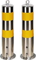 Safety Barrier Bollard, Steel Car Parking Protection Posts, Caution Cones by Unknown