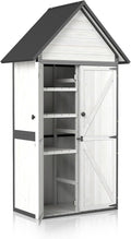 Outdoor Storage Shed with Sloped Roof by Suumerpety