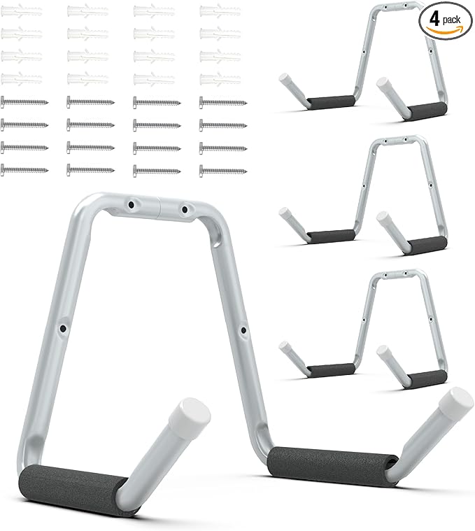 HUHOLE Garage Jumbo Utility Hanger, U Shape Tool Bracket by HUHOLE
