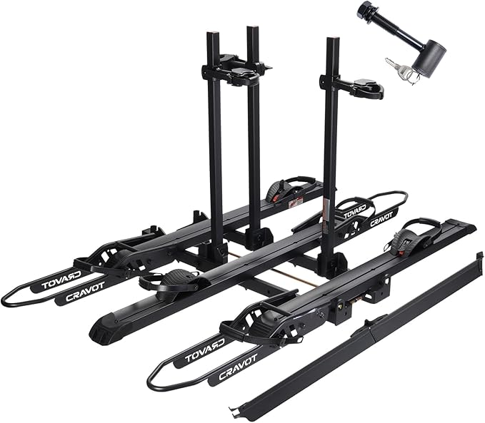 CyberRack S3 Ebike Rack, 300 lbs Capacity Foldable Bike Racks by CRAVOT
