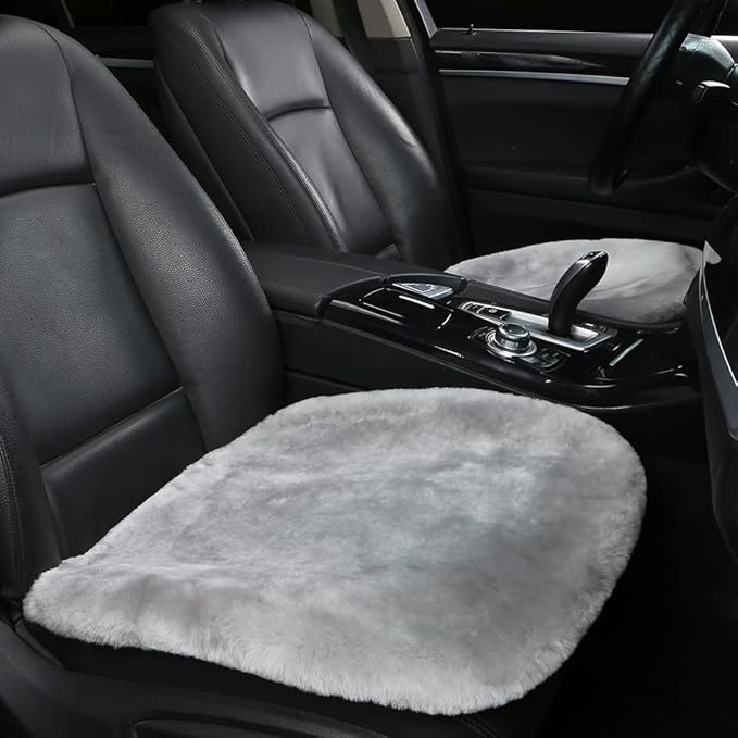 LLB Genuine Sheepskin Car Seat Cushion Seat Covers by LLB