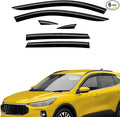 Extra Durable Window Deflectors Tape-On Window Visors Rain Guards Fit by AEROGUYSCustomfitrainguard