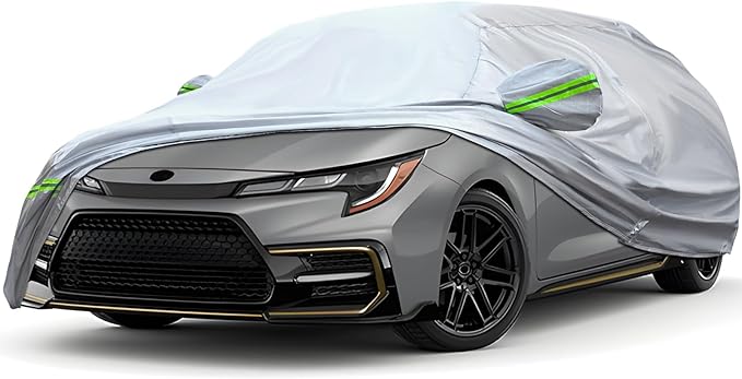 KEYOOG Full Car Cover Is All-weather Waterproof 6-layer, Universal In All by KEYOOG
