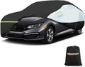 Universal Sedan Car Cover Fit for Toyota Corolla, Honda Civic, Nissan Sentra by BIGACOVER