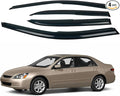 4PCS Rain Guards Window Visors Fit by CHYKORLA