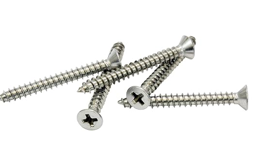 Bolt Dropper 100 Pack #4 x 1in Wood Screw - Image 5