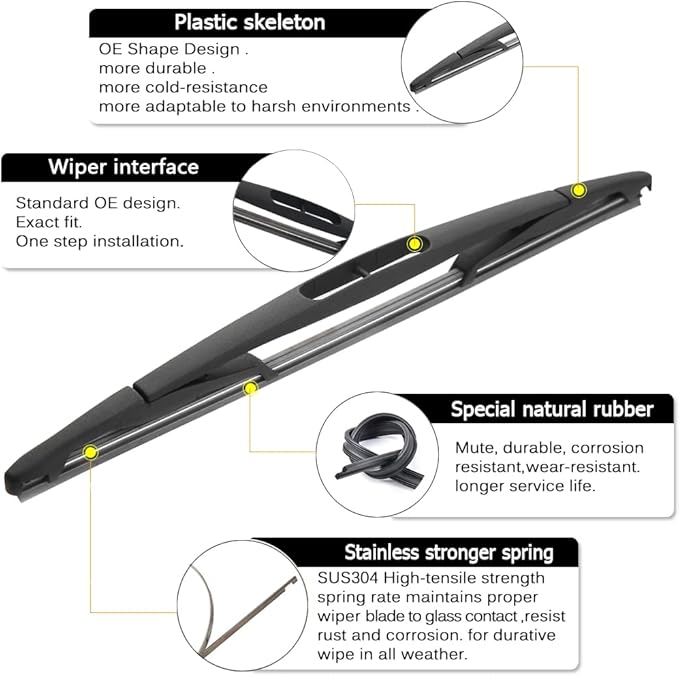 AUTOBOO 24"+22" Windshield Wipers - Image 2
