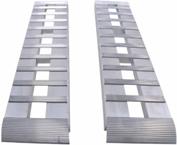 GEN-Y Heavy Duty Aluminum Ramps 8K Capacity Silver - Image 2