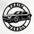 Personalized Papa's Workshop Metal sign, Custom Dad's Garage Metal Sign by Pamaheart