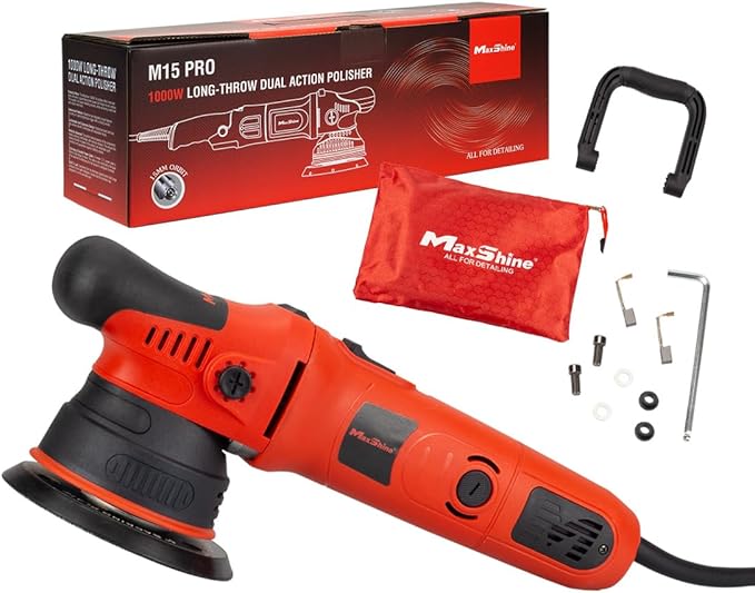 Maxshine M8S V2 Dual Action Polisher Car Detailing Kit - 1000W by Maxshine