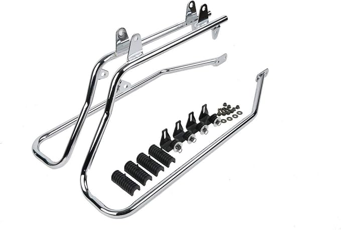 XFMT Hard Saddlebags Speaker Lid + Chrome Conversion Brackets - Image 7