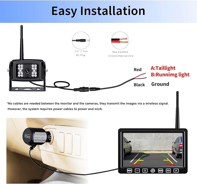 Wireless Backup Camera Kit - Image 7