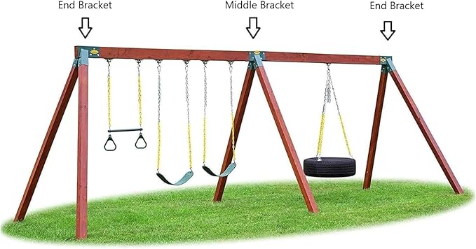 Eastern Jungle Gym Swing Set Bracket Kit - Image 4