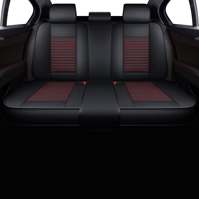 LINGVIDO Leather Car Seat Covers, Breathable and Waterproof Faux Leather by LingvidoSeatCover