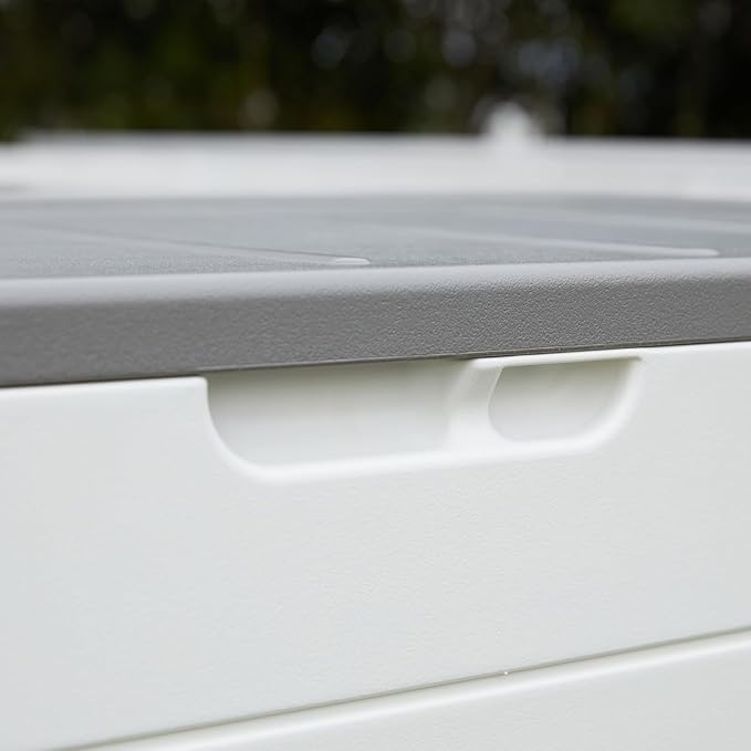 Premium Pro Edition 100 Gallon Lockable Resin Deck Box, Waterproof & - Image 6