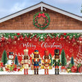Preboun Black Nutcracker Christmas Garage Door Decoration African American by Preboun