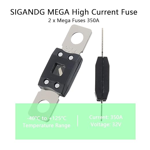 350A MEGA High Current Fuse - 350 Amp Bolt-on Fuse - Image 5