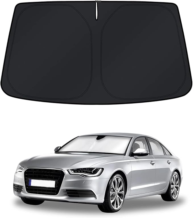 KUST Windshield Sun Shade for Audi A6 Accessories 2019-2024 2025 Window Shade by KUST