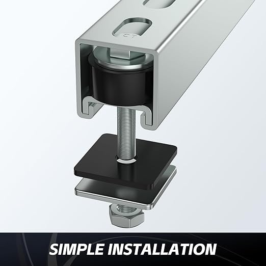 SKTREX Anti-Skid designTrolley Roller Wheels Limit Trolley Assembly Positioning - Image 4