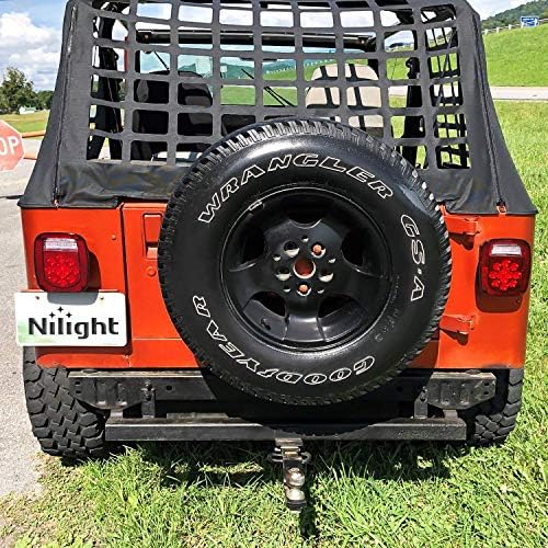 Nilight 2PCS 39 LED Combination Trailer Tail Lights, Universal Stud Mount