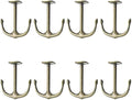 Anchor Two Prong Ceiling Hook for Closet Top Bathroom Kitchen Cabinet Garage by DEEKOUDT