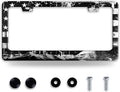 American Flag Eagle Mountains License Plate Frame Funny License Plate Holder by BRAGHRTED