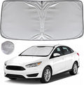 KAYZT Windshield Sun Shade for 2012-2018 Ford Focus S, Electric Sedan Hatchback by KAYZT