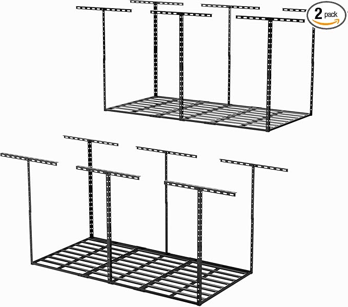 SunsGrove 3x6 Garage Storage Overhead Rack Organization, Adjustable Ceiling by SunsGrove