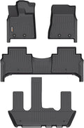 Binmotor-Floor Mats for Nissan Armada/Infiniti QX80 2025, Bucket Seat 丨 TPE All by VisittheBinmotor
