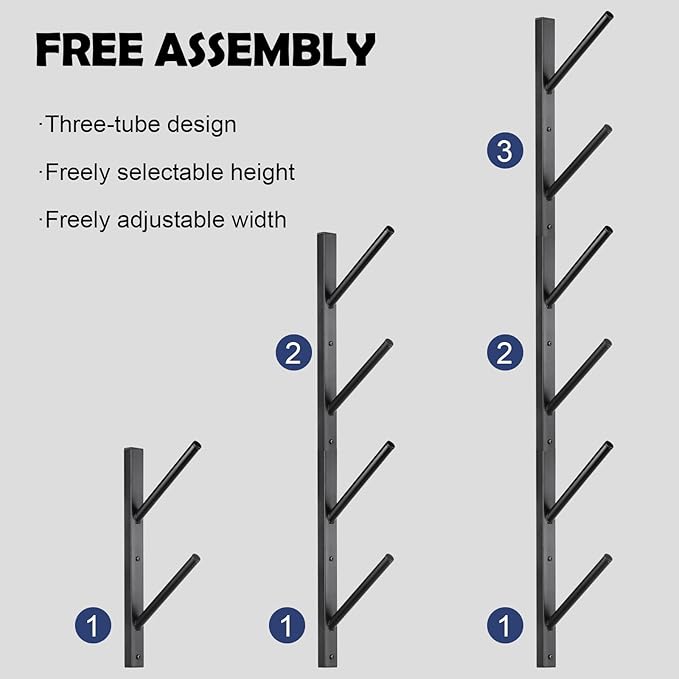 Skateboard Rack Wall Mount – Skateboard Wall Hanger, Snowboard Display Wall - Image 5