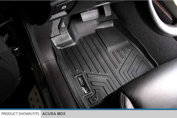 SMARTLINER Custom Fit Floor Mats 2 Row Liner Set - Image 2