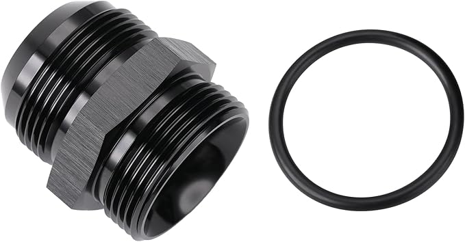 20AN Male Flare to 20AN ORB O-ring Boss Fuel Pump Rail Adapter Fitting Aluminum - Image 3