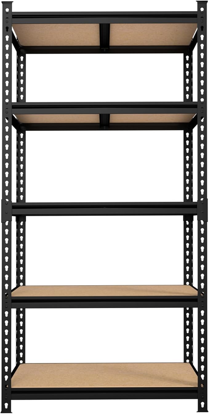 MUPATER 36" W x 18" D x 72" H Metal Storage Shelves, Heavy Duty Utility Shelf - Image 7