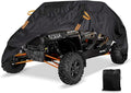 UTV Cover 4-6 Seater Waterproof Heavy Duty Black Oxford Cloth Protection Covers by Hopeeverycustomercanbesatisfiedwithourproductsandservices