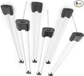 Ensenior 6 Pack Linkable Led Shop Light 4ft by Ensenior